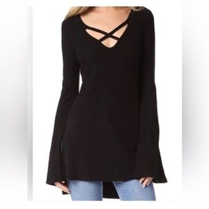Free People Criss Cross Tunic Sweater Size Small